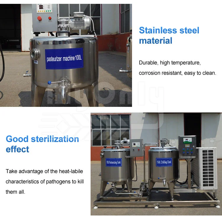 Best Price Milk Pasturizing Machine Small Milk Juice Pasteurizer