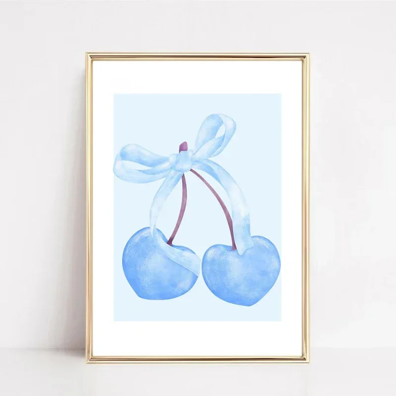 العصرية الوردي الانحناء ملصق جدار الفن مجموعة من 3 Preppy الملصقات كلية شقة ديكور الألوان المائية الانحناء طباعة غرفة نوم جدار ديكور