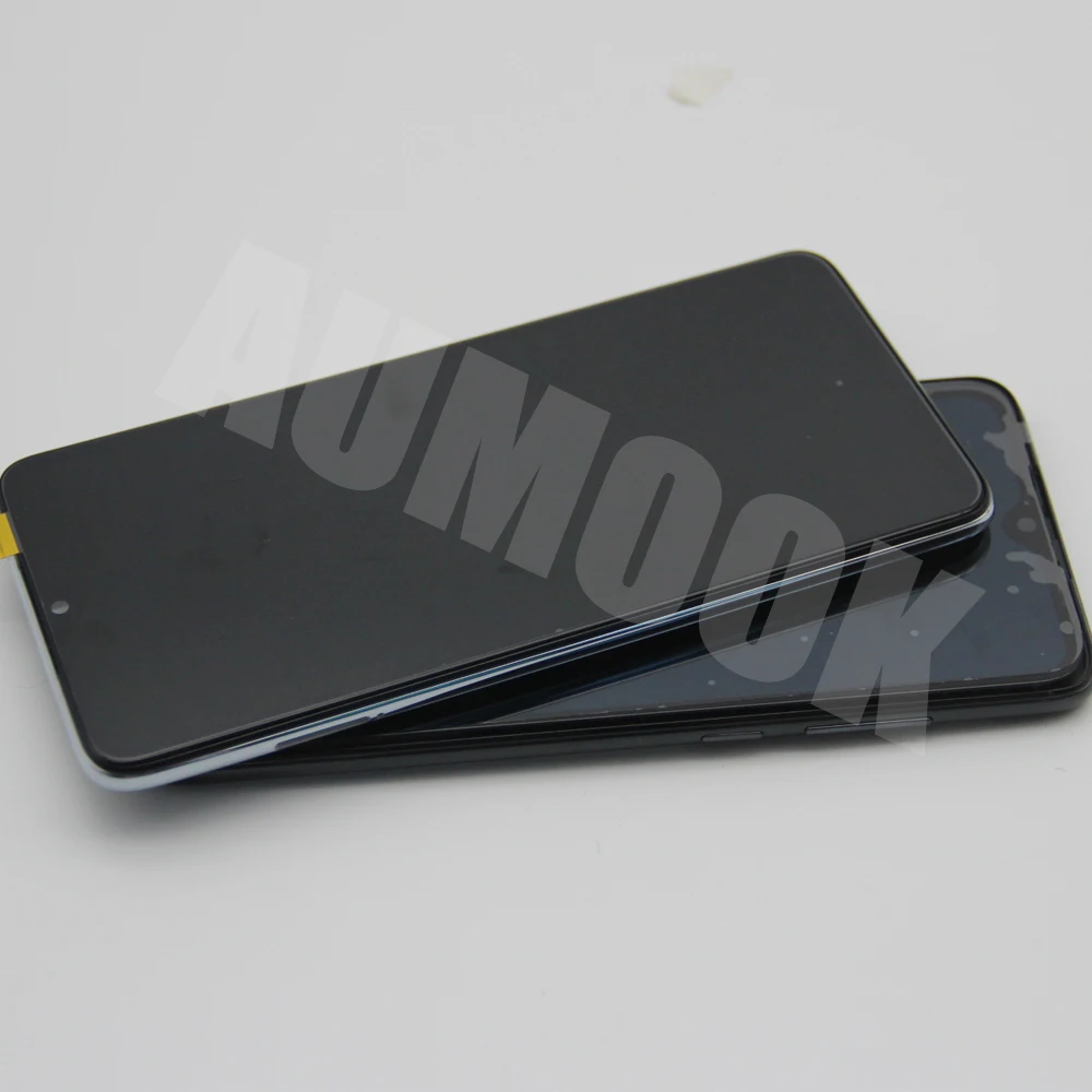 شاشة LCD لشاومي ريدمي نوت 8 برو M1906G7I M1906G7G شاشة LCD تعمل باللمس محول الأرقام الجمعية استبدال ل ريدمي نوت 8 برو