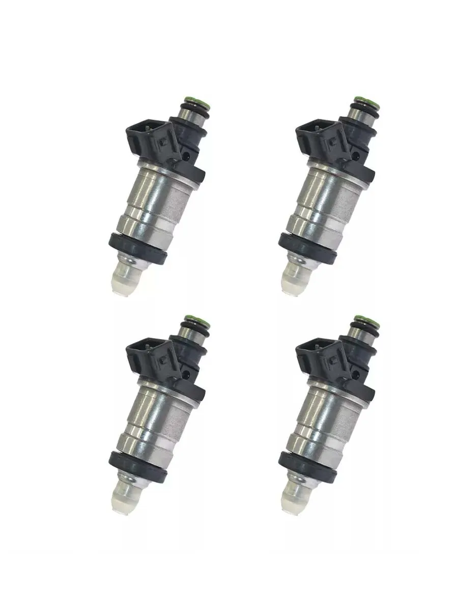 4PCS NEW 06164-P2A-000 FUEL INJECTORS For 96-00 CIVIC 96-97 DEL SOL S 1.6L 06164P2A000 142-7198 155-0331 800-1340N 06164-P2A-000