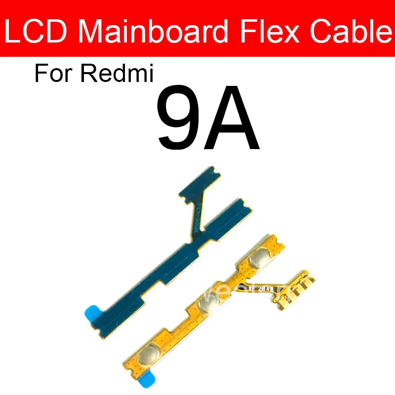 on/off Power&Volume Side Button Flex Cable For Xiaomi Redmi 3 3s 3x 3Pro 4 4A 4X 5 Plus 5A 6A 6 Pro 7 7A 8 8A 9 9i 9A 9C 