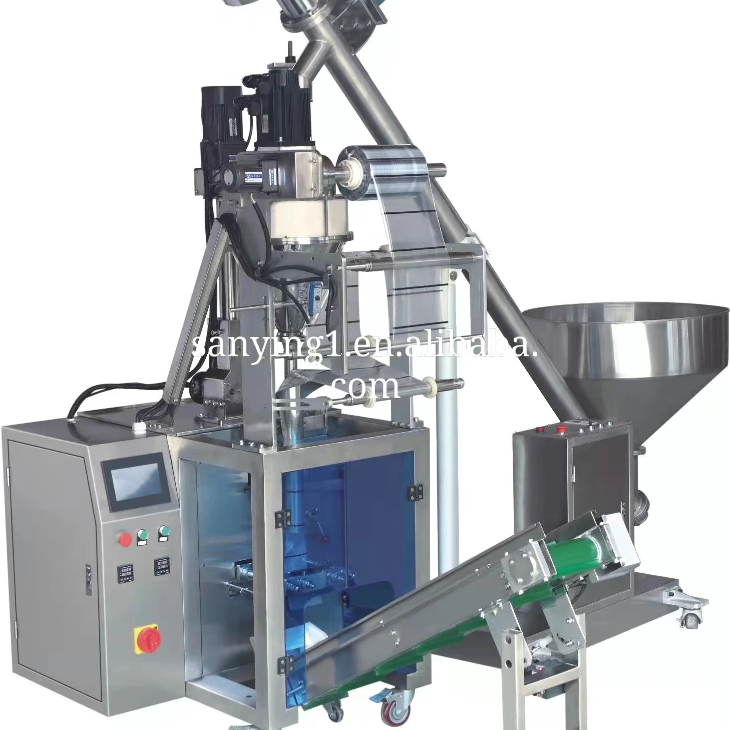 HXLAF-200 Automatic Multi-Function Granule Sugar Salt Spice Milk Powder Packaging Machine