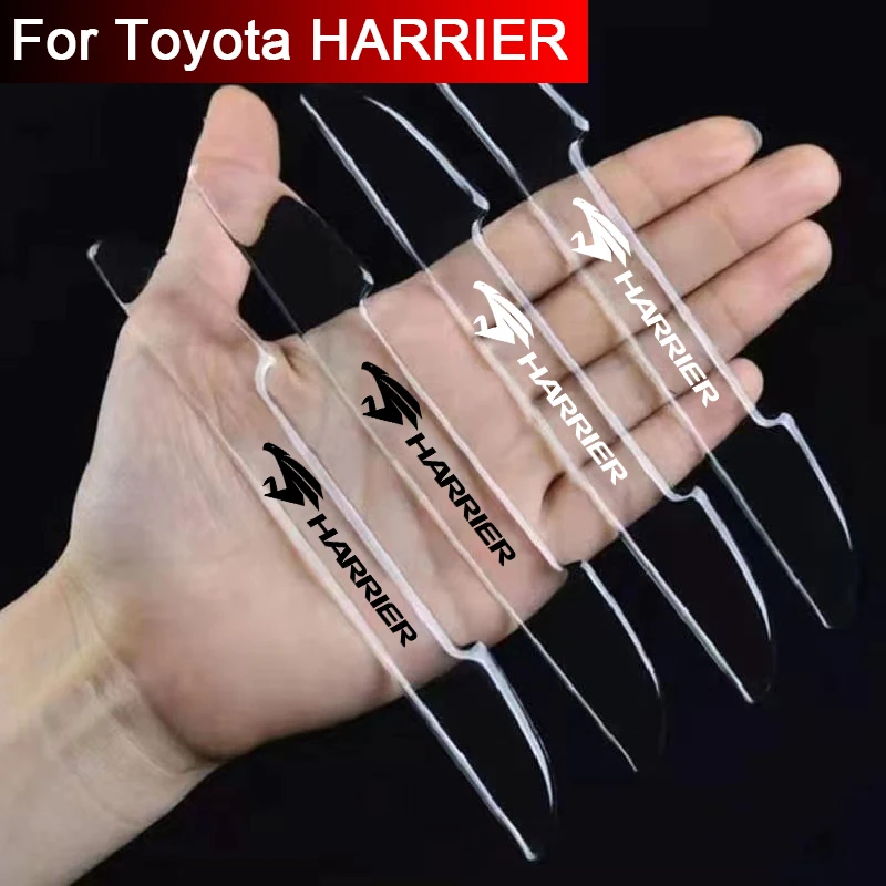 Car accessories Door anti-collision strip decoration For Toyota Harrier Sticker Styling