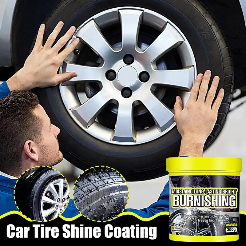 

Car tire Wax Wheel Shine Super Hydrophobic Paste Vehicle Quick Refurbishment Wheel Dressing Solution for Long-Lasting Shine