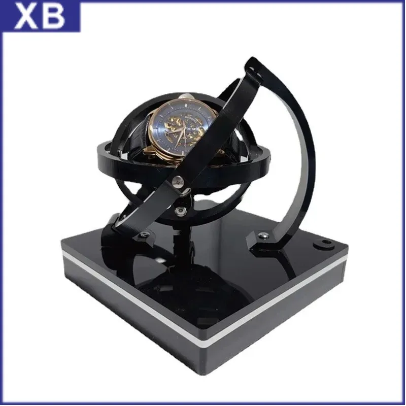 Stereoscopic Watch Winders Automatic Winding of Mechanical Watches 360° Rotating Men Wrist Watch Display Storage Winder Device