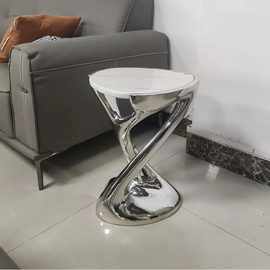 

Modern Coffee Table Living Room Home Sofa Unique Coffee Table Ornament Portable Italian Marble Top Luxury Couchtisch Home Decor