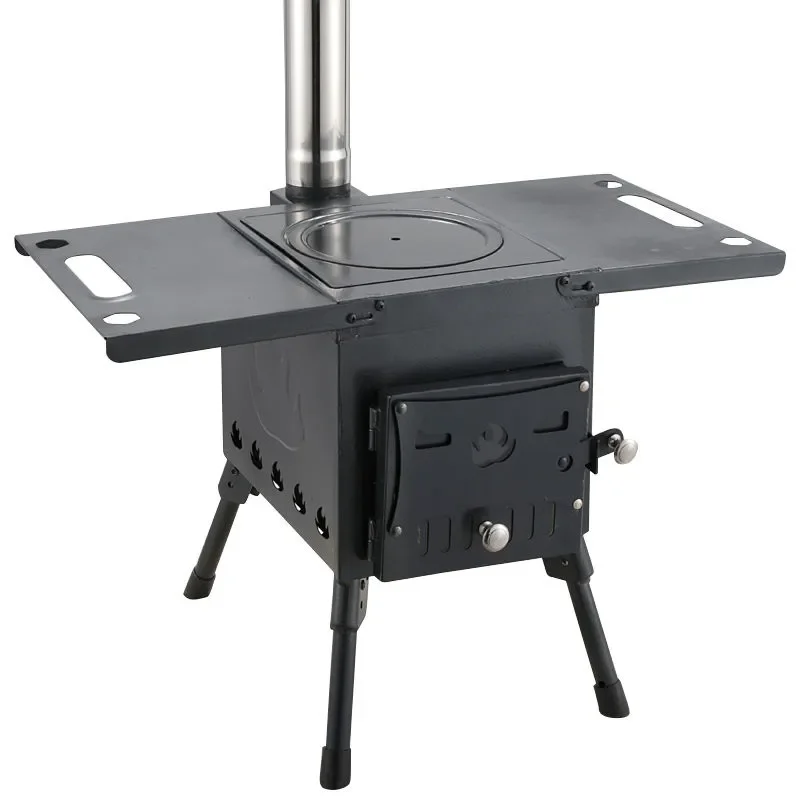 Outdoor Portable Outdoor Camping Meals Cooking Stainless Steel Self-Driving Tour BBQ Cooker RV BBQ Household