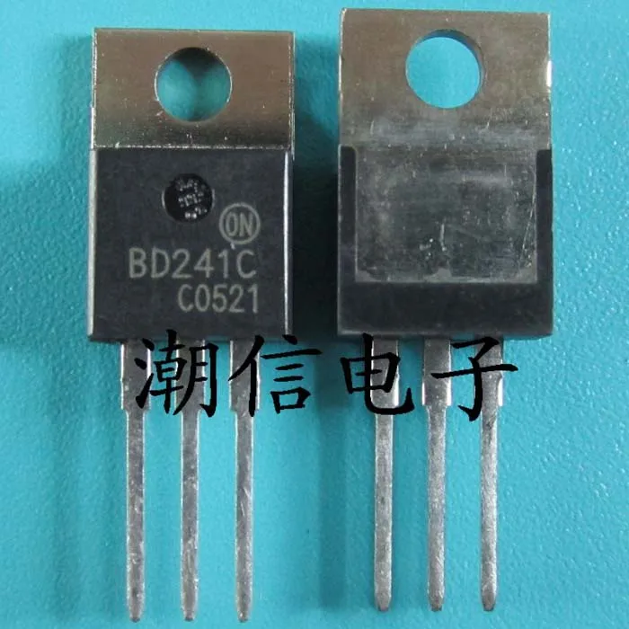 10PCS/LOT  BD241C  TO-220  NEW and Original in Stock