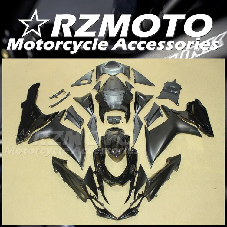 New ABS Fairings Kit Fit For Suzuki GSX-R600 750 K11 L1 L2 11-19 2011 2012 2013 2014 2015 2016 2017 2018 2019 Bodywork Set Black