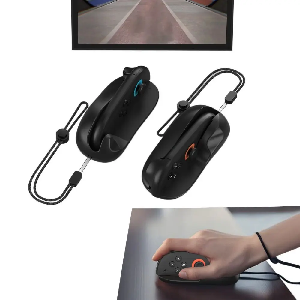 

1Pair Ergonomic Gaming Controller Mouse Convenient with Wrist Strap Magnetic Controller Bracket for Nintendo Switch 2 Joy-Con