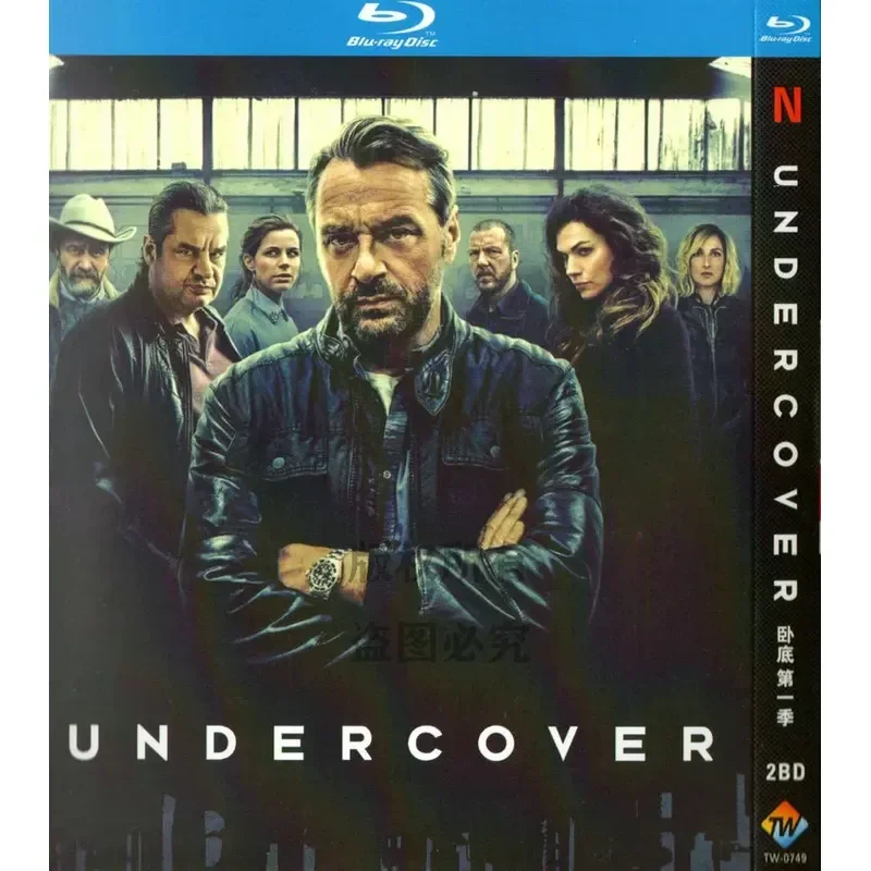 

Belgian Drama Undercover Season 1 to 3 1080p High Definition BD Blu-ray 6 Discs