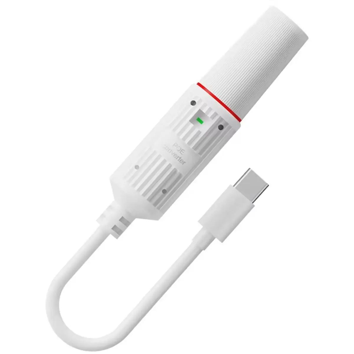 A72Z Type C POE Splitter 48V to 5V Power Converter for Security Cameras Power Supply Converter Cord Waterproof