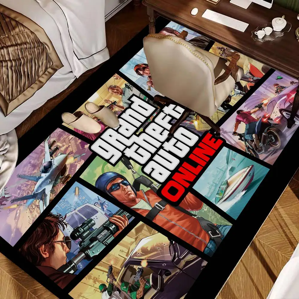 سرقة السيارات الكبرى الخامس المدخل السجاد عدم الانزلاق غرفة الغسيل حصيرة الغسيل ديكور شرفة الطفل غرفة المعيشة المرحاض البساط