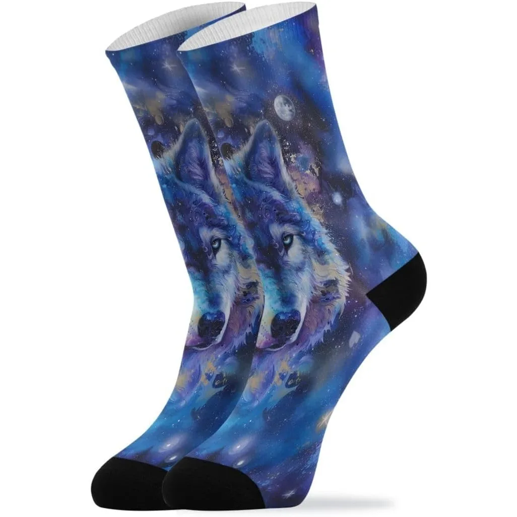 

Женские носки для экипажа, мягкие забавные спортивные носки с цветочными гномами, дышащие нескользящие спортивные носки в стиле Харадзюку в стиле ретро