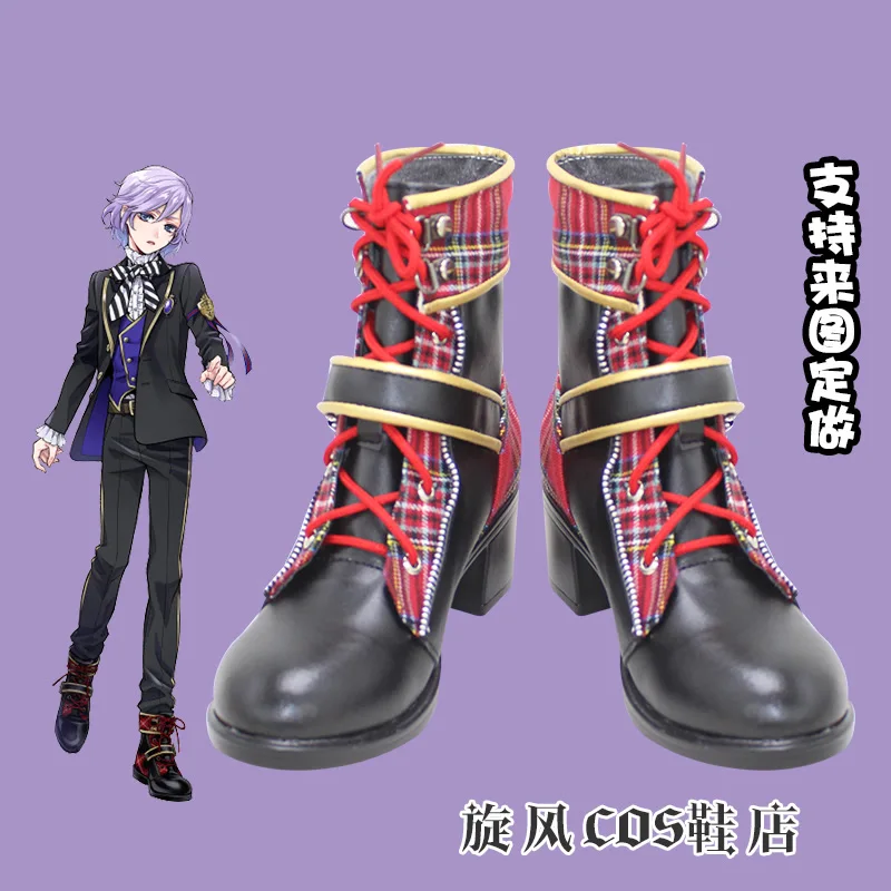 

Обувь для косплея Alice Twisted Wonderland Epel Felmier, карнавальные сапоги для Хэллоуина и Рождества