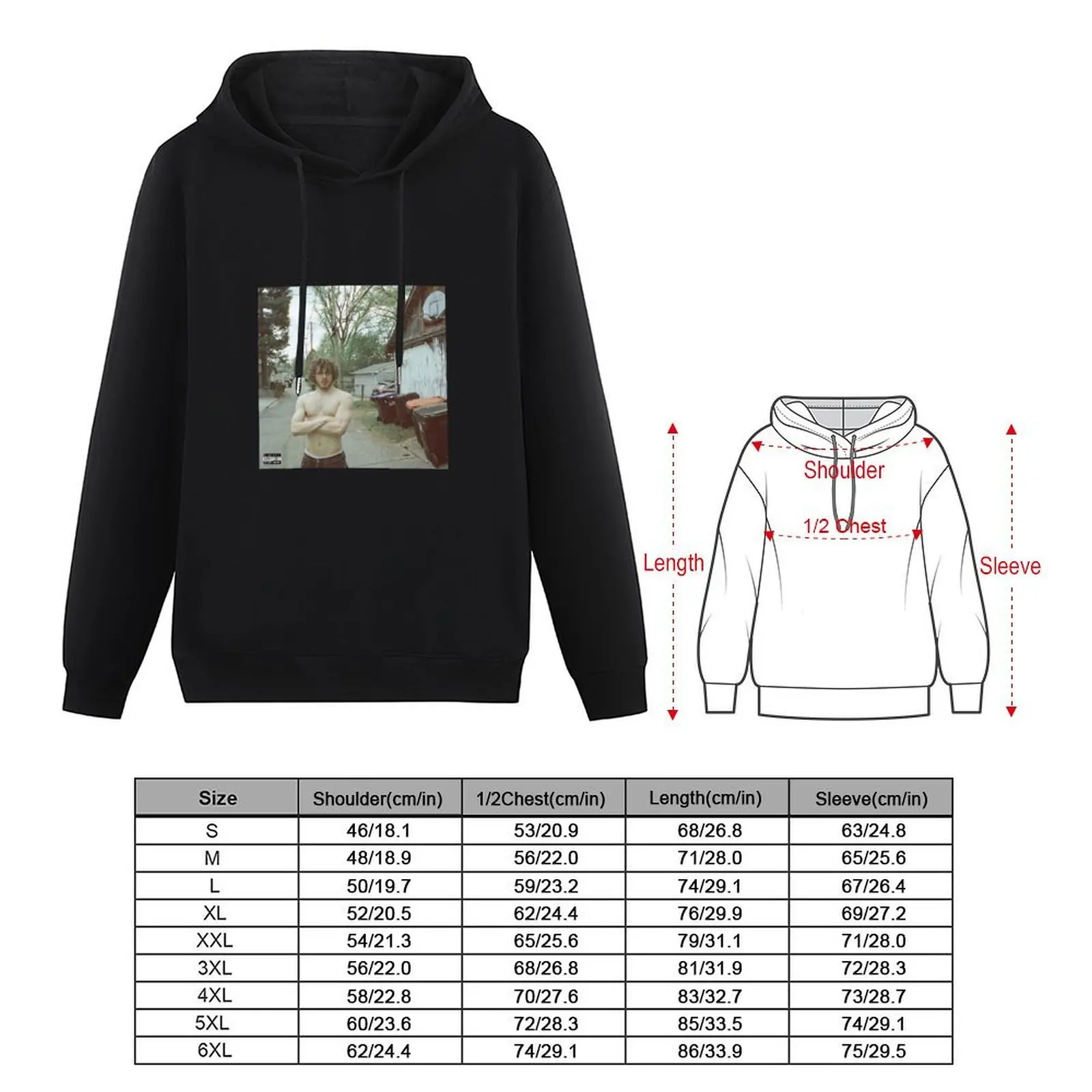 JACK HARLOW JACKMAN ALBUM COVER Hoodie clothes for men anime clothes blouse autumn jacket men new in hoodies
