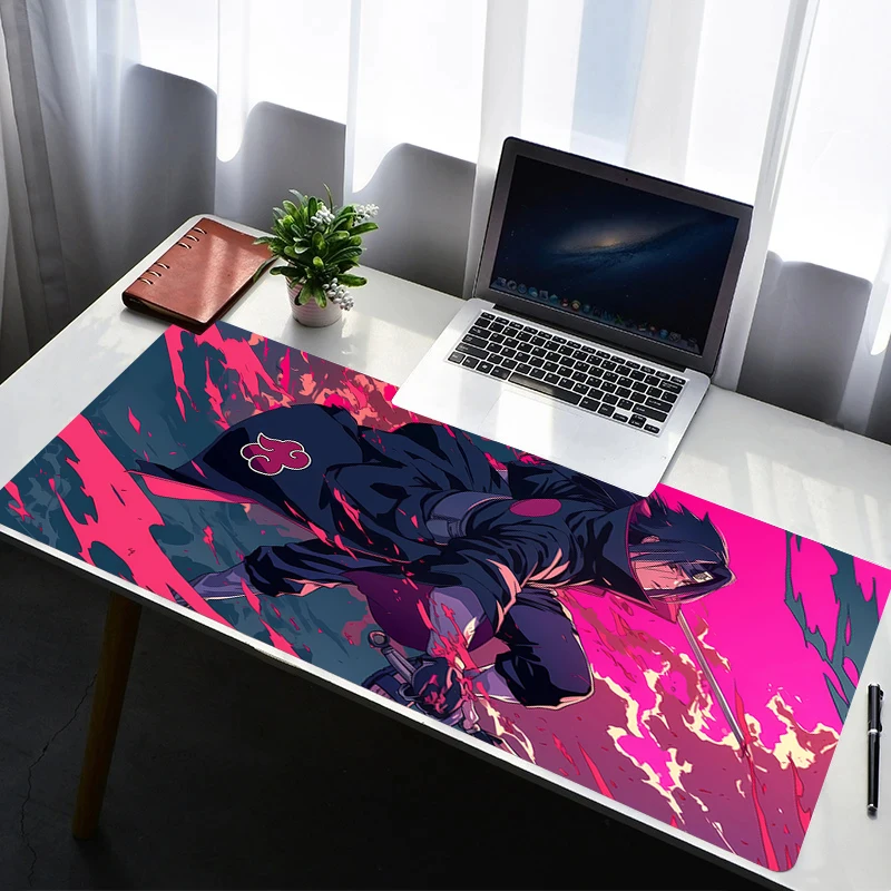 

Mouse Pad Non Slip Naruto Itachi Uchiha Rubber Mousepad Laptop Gamer Cabinet Keyboard Pad Office Computer Gaming Desk Mouse Mat