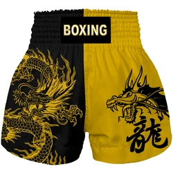 Pantaloncini MMA personalizzati pantaloncini Taekwondo bambini adulti Muay Thai pantaloni da boxe uomo donna ragazzi ragazze combattimento libero Sanda pantaloni da combattimento