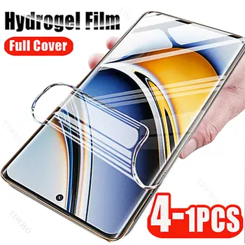 4-1 ks pro Realme 11 10 10S 10T 9 9i 8 8i 8S 7 7i Pro Plus Pro+ Speed Global Screen Protectors HD Hydrogel Film pro Realme 11Pro+ 12 nejlepší prodej realme 10 pro plus verze globální - №7