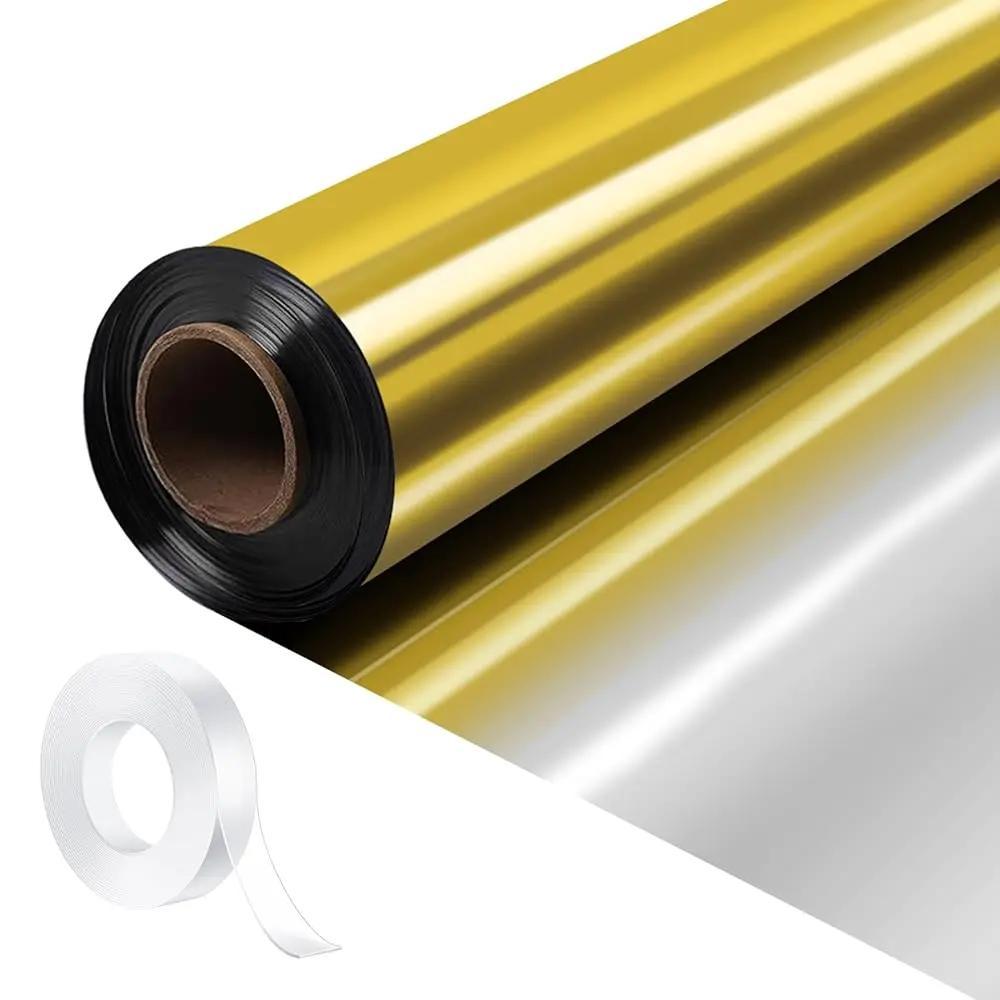 3.3x32.8ft Mirror Rug Aisle Runner for Wedding,Double Sided Bright Reflective Decorative Carpet for Birthday Graduation Party