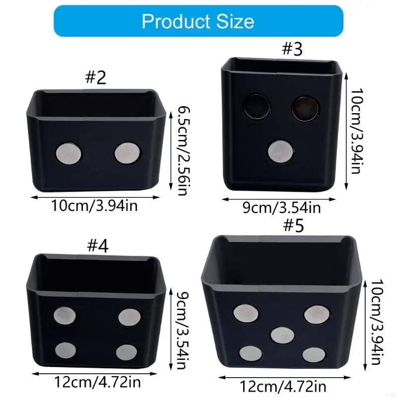 Plastik -Additive -Lagerhalter für LKWs mit Magneten oder permanenten Schrauben A0KF