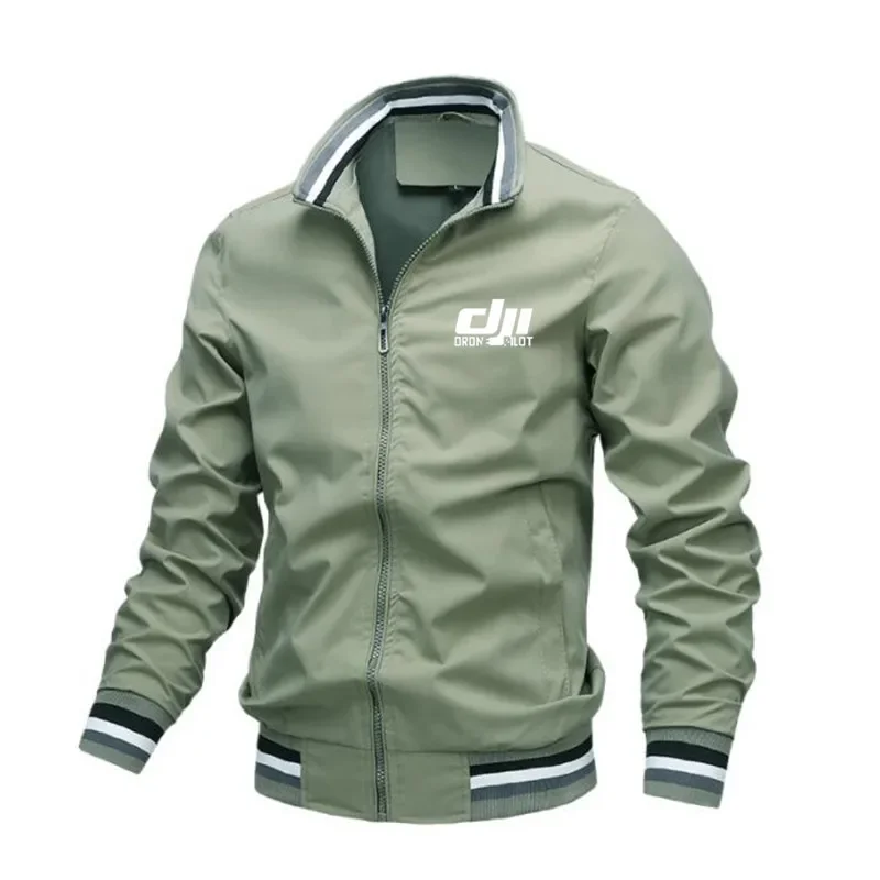 

Men's fitness casual wear spring and autumn windbreaker jacket jacket Fashion slim-fit outerwear sports windbreaker
