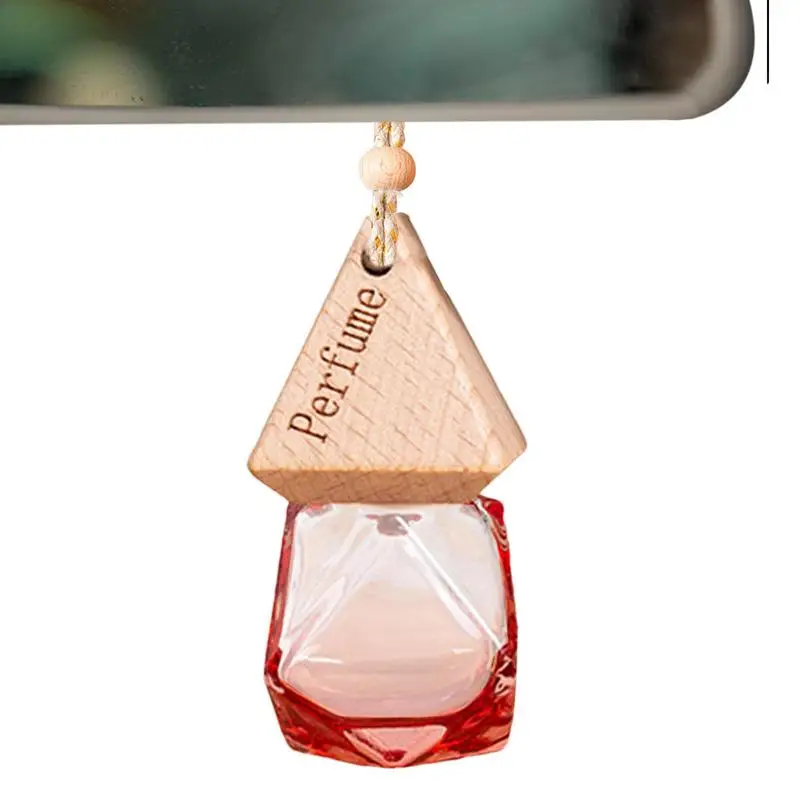 Empty Car Diffuser Bottles Empty Refillable Hanging Car Air Freshener Diffuser Aromatherapy Fragrance Essential Oil Diffuser