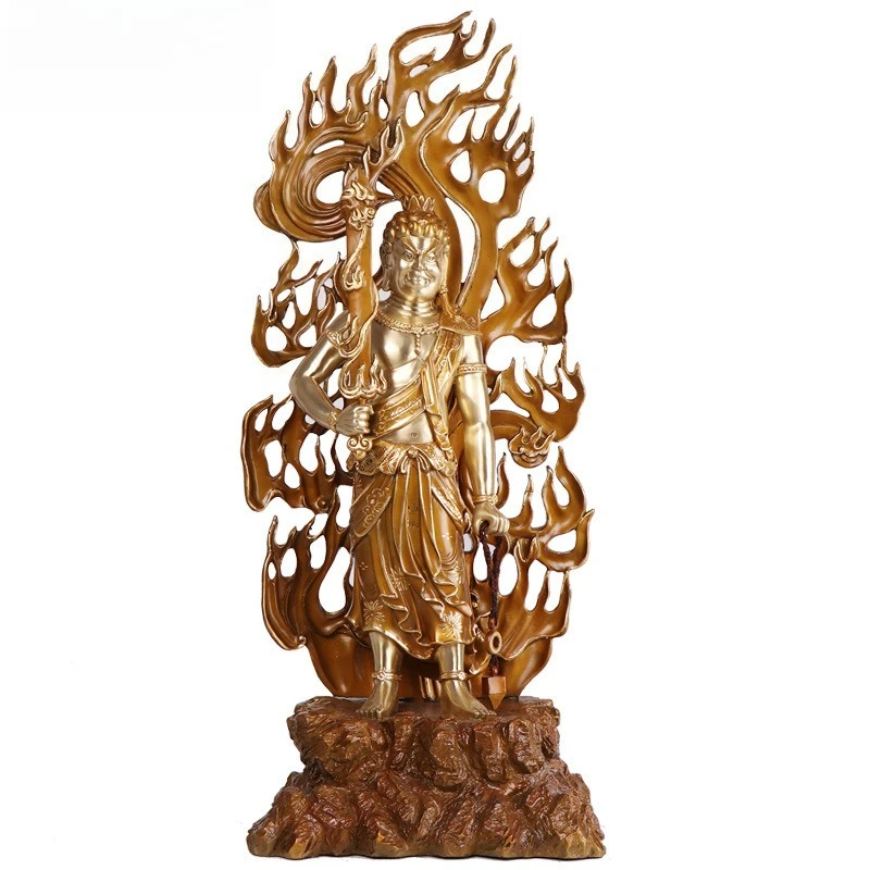 Mingwang Buddha statue, Tantra Buddha statue handicraft ornament, not moving Mingwang, not moving Nether King