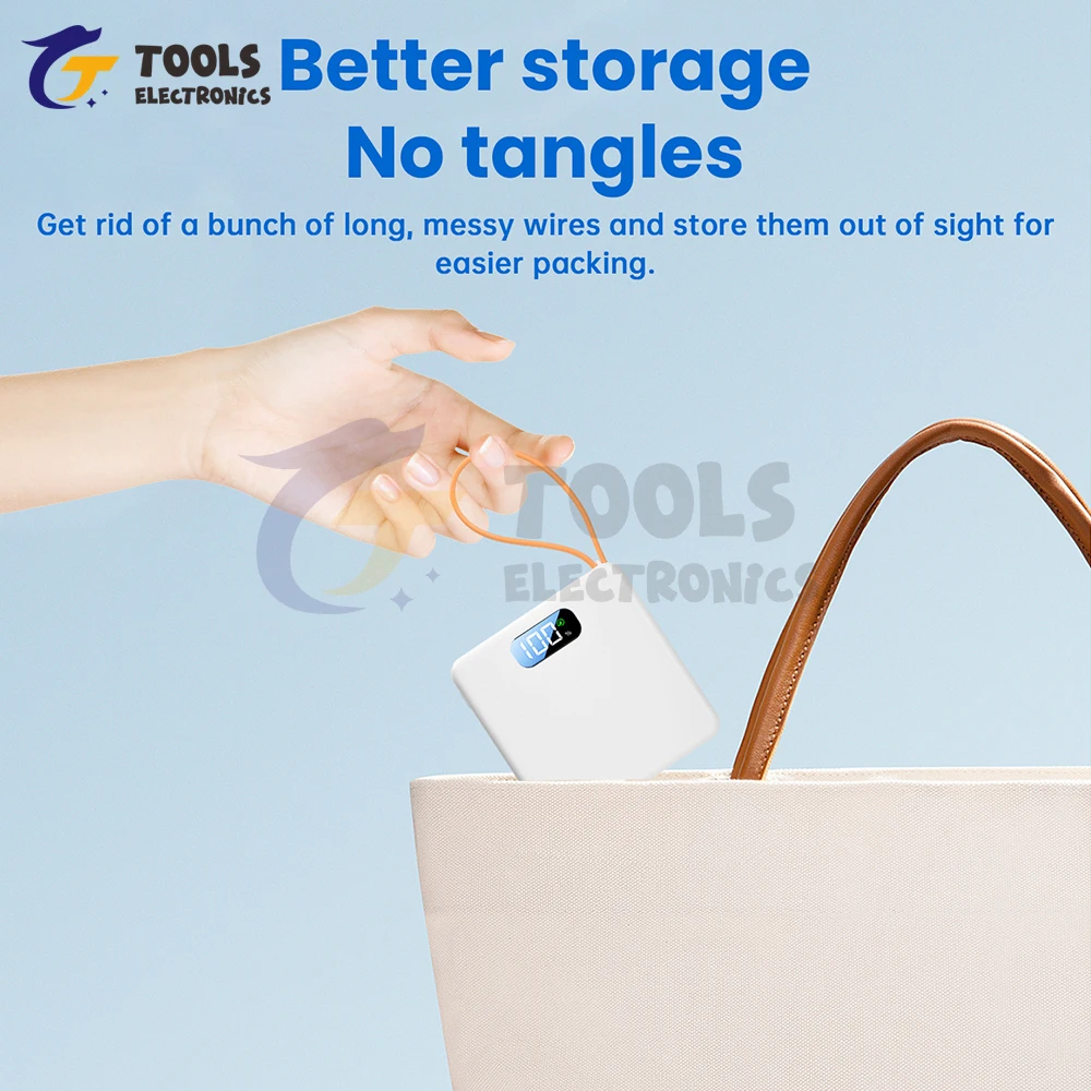 3 Slots 18650 Battery Box DIY Power Bank Kit 10W / 22.5W No Welding Battery Case Fast Charging Case With Charge Cable