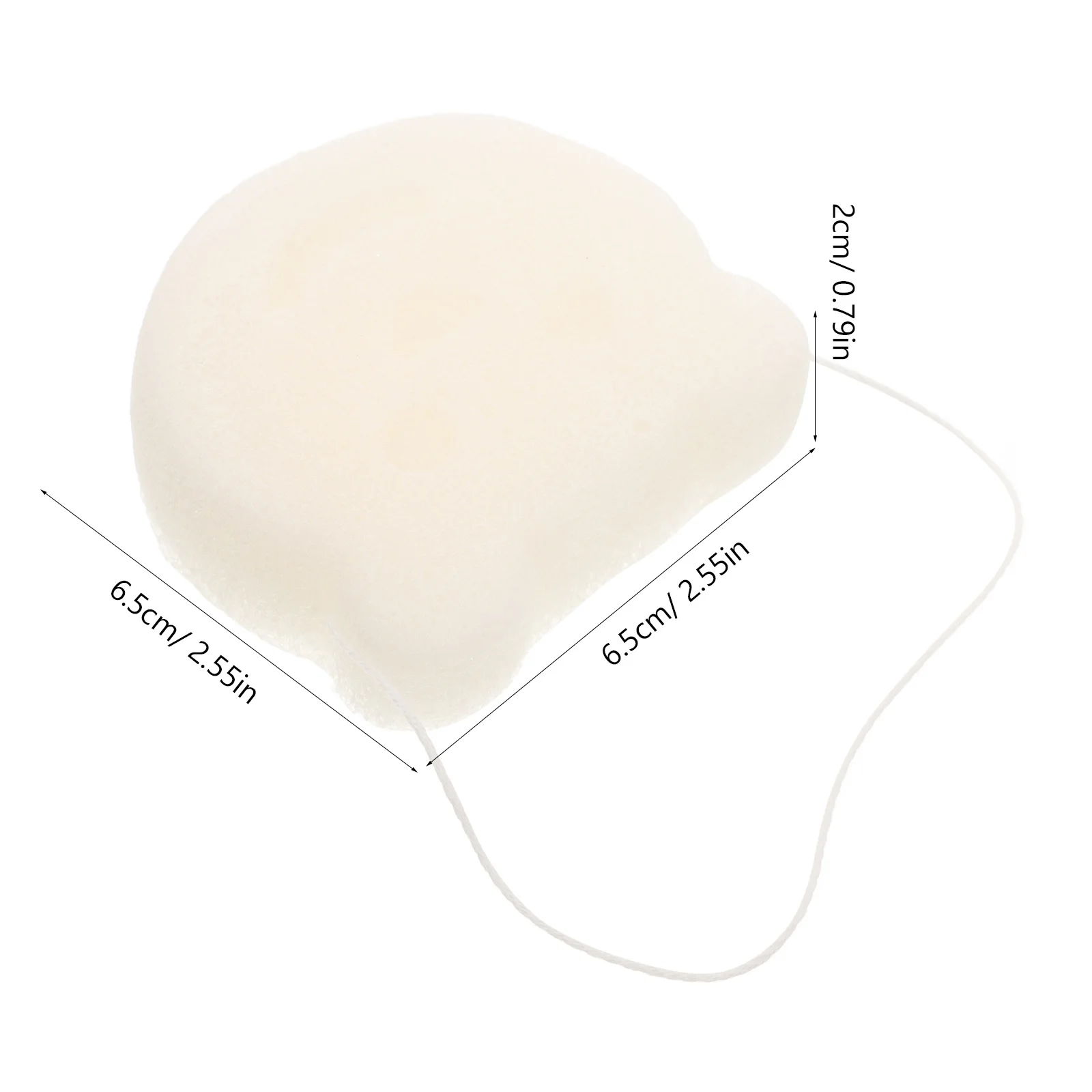 Morbida spugna da bagno per bambini Spugna in mussola Essenziale per il tempo del bagno delicato Accessorio per la cura della pelle del neonato Panni per il lavaggio