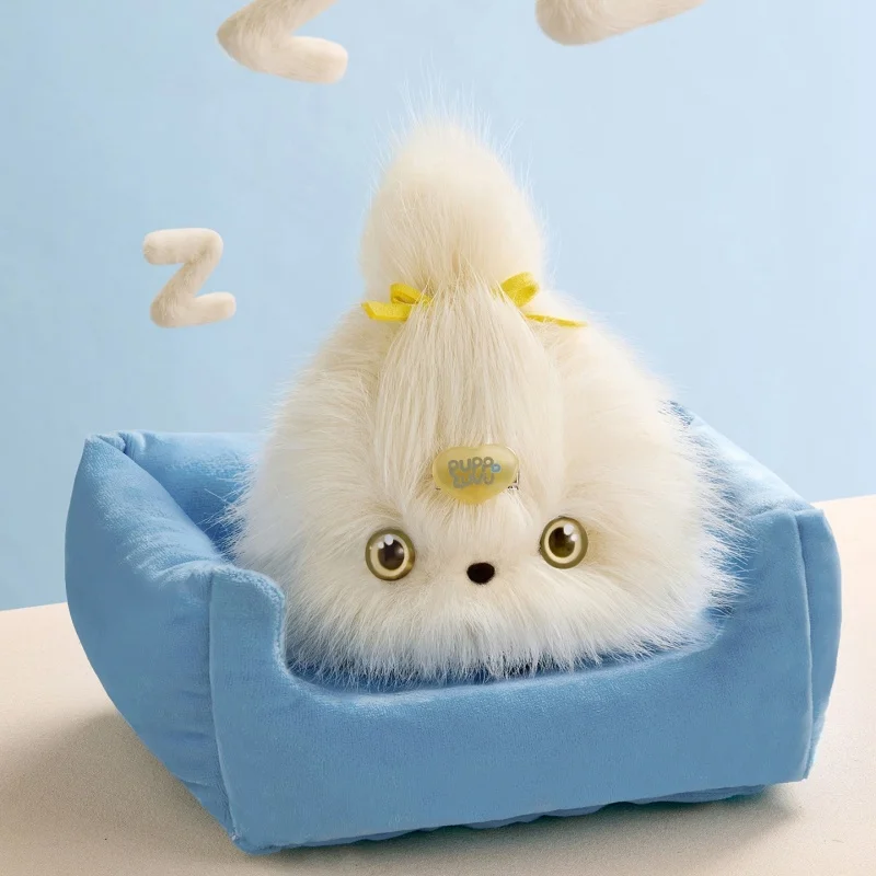 Neue Puppo Luvu von Fluff Star Blind Box schöne Plüsch Tasche Anhänger Puppe Mystery Box trendige Spielzeuge süße flauschige Schlüsselanhänger Figur Geschenk