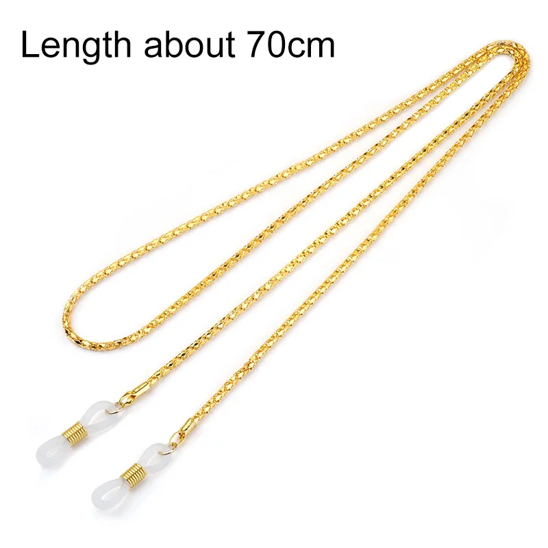 New Fashion Eye Glasses Sunglasses Spectacles Vintage Chain Holder Cord Lanyard Necklace Necklace Reading Glasses Chain 70cm