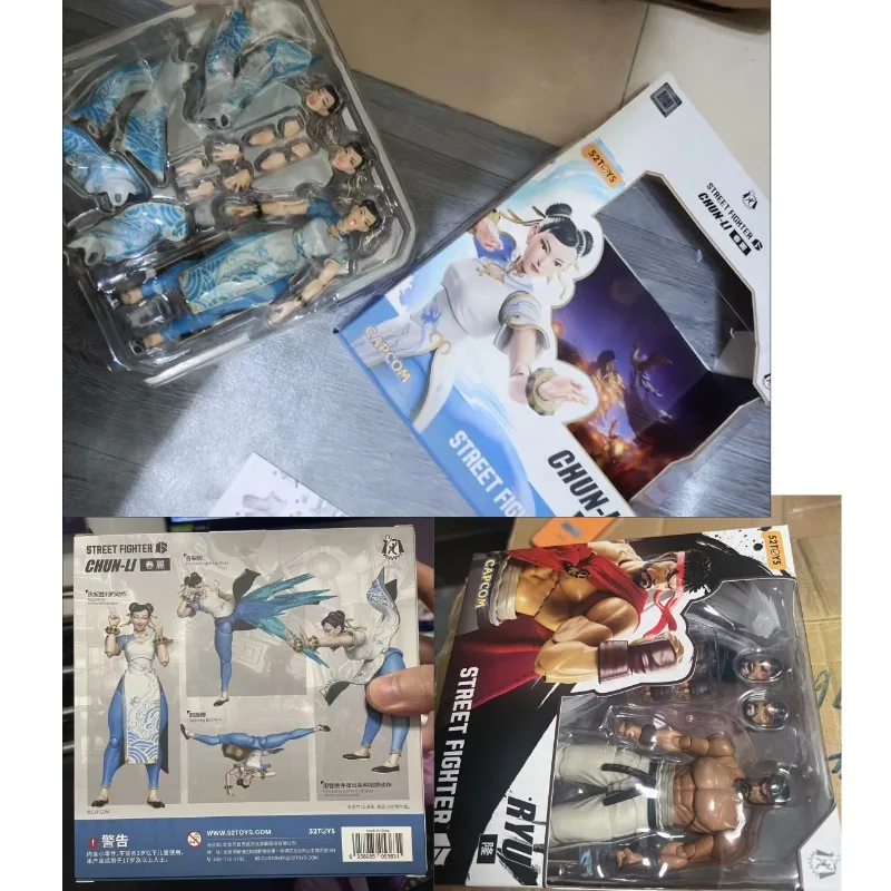 En Stock 52TOYS Lightning Dance Figura Articulada Long Chun-Li de "Street Fighter 6" Juguete Coleccionable de Regalo