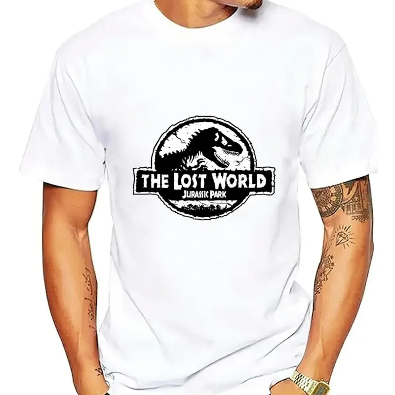 Classic Film J-Jurassic Parks Cool T Shirt Men Couple Combination Women Clothes Short Sleeve Collar Fashion Cotto