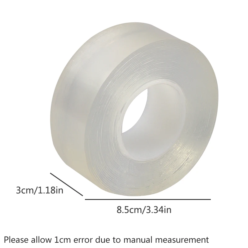 Width3cmlong5m1pcTransparent nano tape has strong adhesiveness and wide application image 2