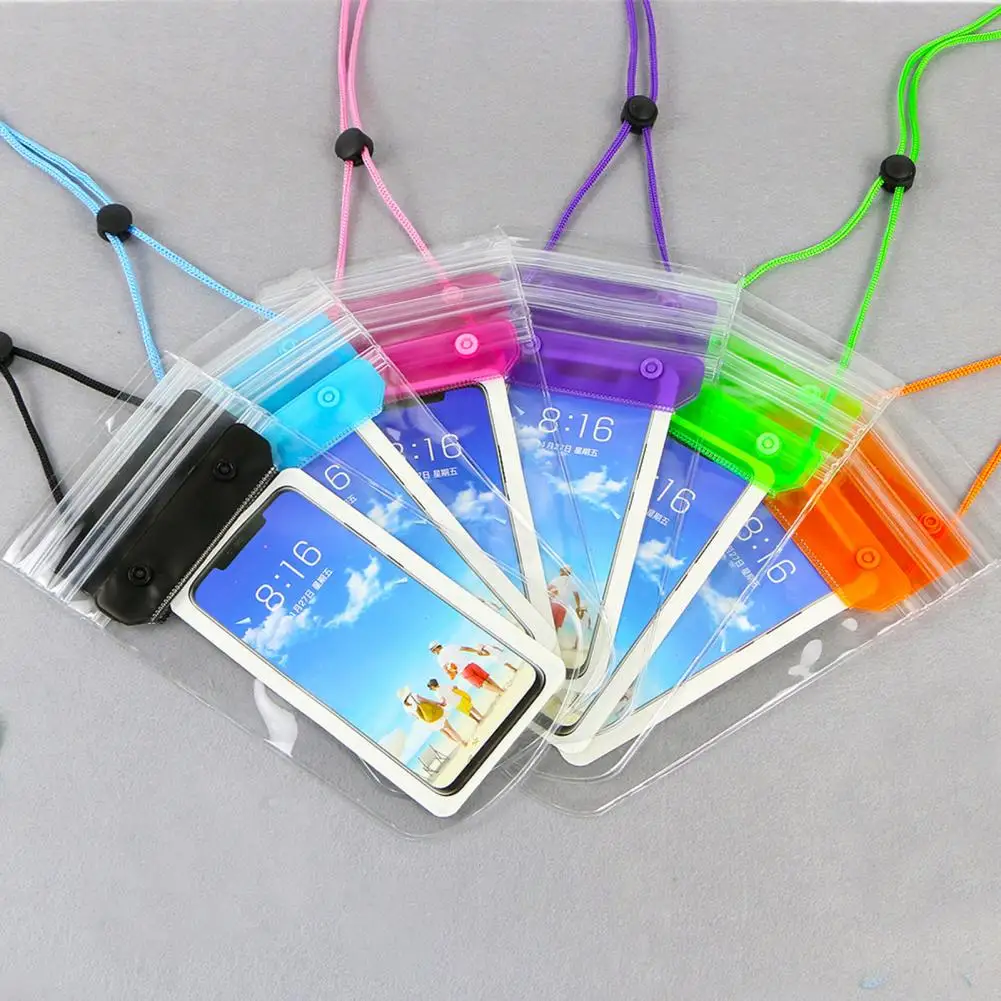 โทรศัพท์ใต้น้ำ Universal กระเป๋าโทรศัพท์กันน้ำแขวนคอโทรศัพท์ใต้น้ำกระเป๋า