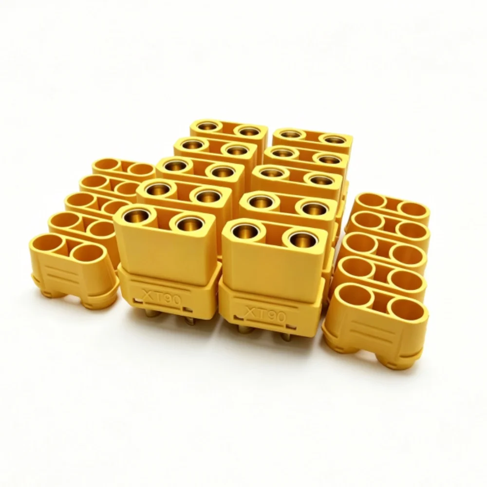 10 Stück XT90 Steckverbinder XT90H Akku-Stecker XT-90 Männliche und Weibliche Bullet-Steckverbinder für RC Lipo Akku Motor DIY-Teile