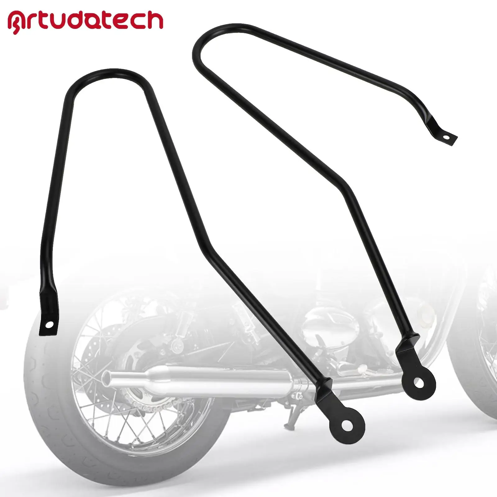 

Кронштейн для крепления боковых сумок на багажник Artudatech для TR T100/T120 16-22 900, левый/правый