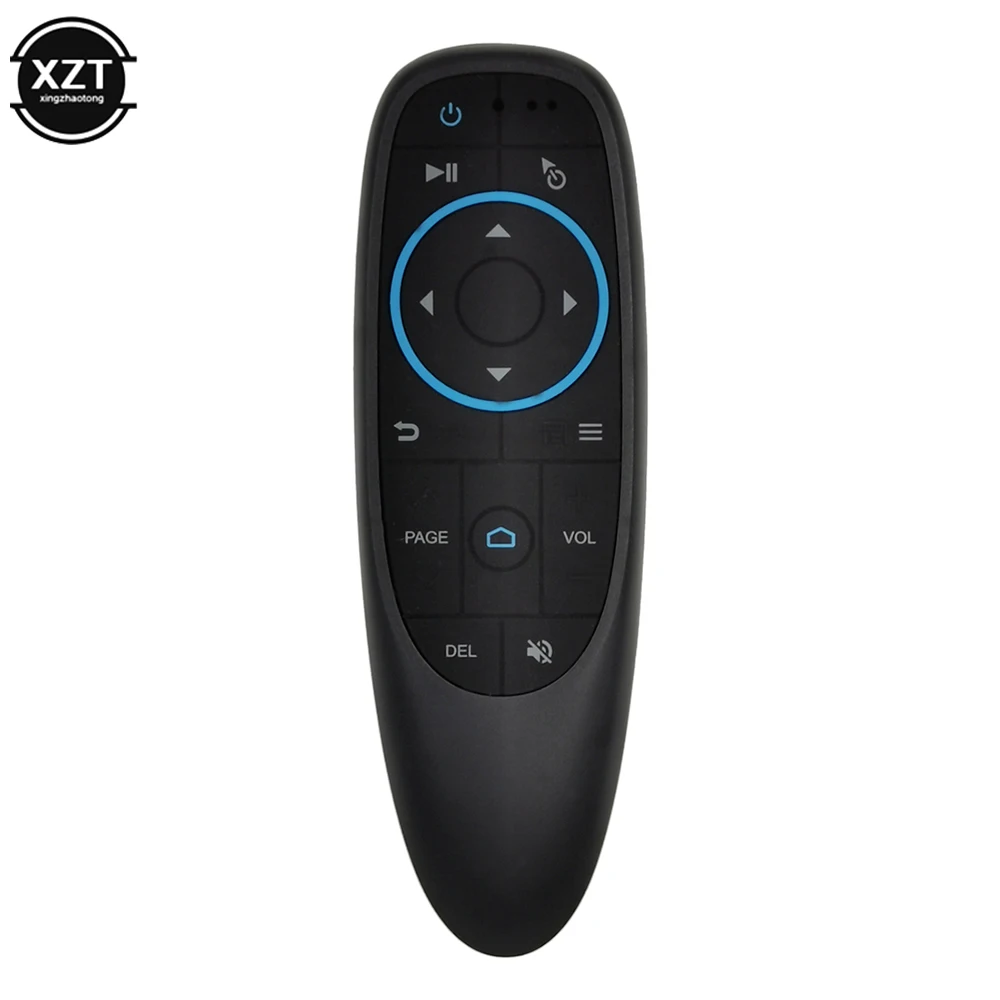 G10BTS Bluetooth 5.0 Remote Control 2.4G Wireless Air Mouse with IR Learning Gyroscope Function for Android 11 10 9 TV Box