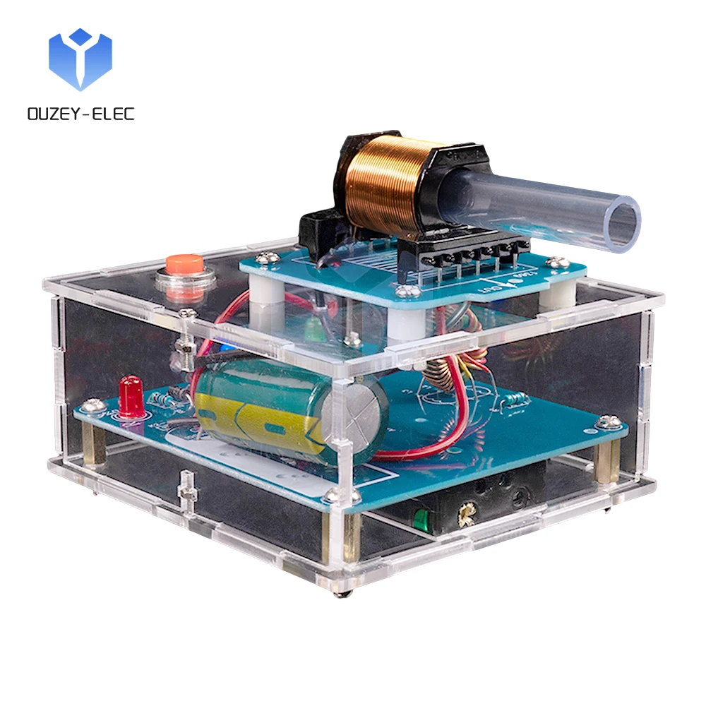 DC 3V 고전압 전자기 이미터, DIY 부품 전자기 유도 코일 부스터 모듈, 납땜 연습 키트