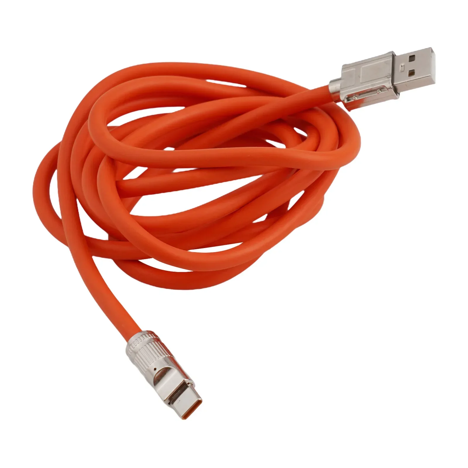 1x120W USB tipo C a USB Cable de carga rápida Cable de datos de cargador tipo C de silicona para Xiaomi para Huawei rendimiento confiable