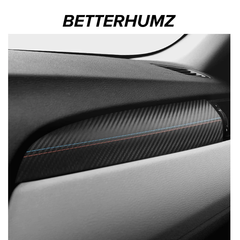 Betterhumz for BMW X3 F25 X4 F26 Car Interior Center Console Dashboard Panel Cover Trim Made of Alcantara Interior Accessories