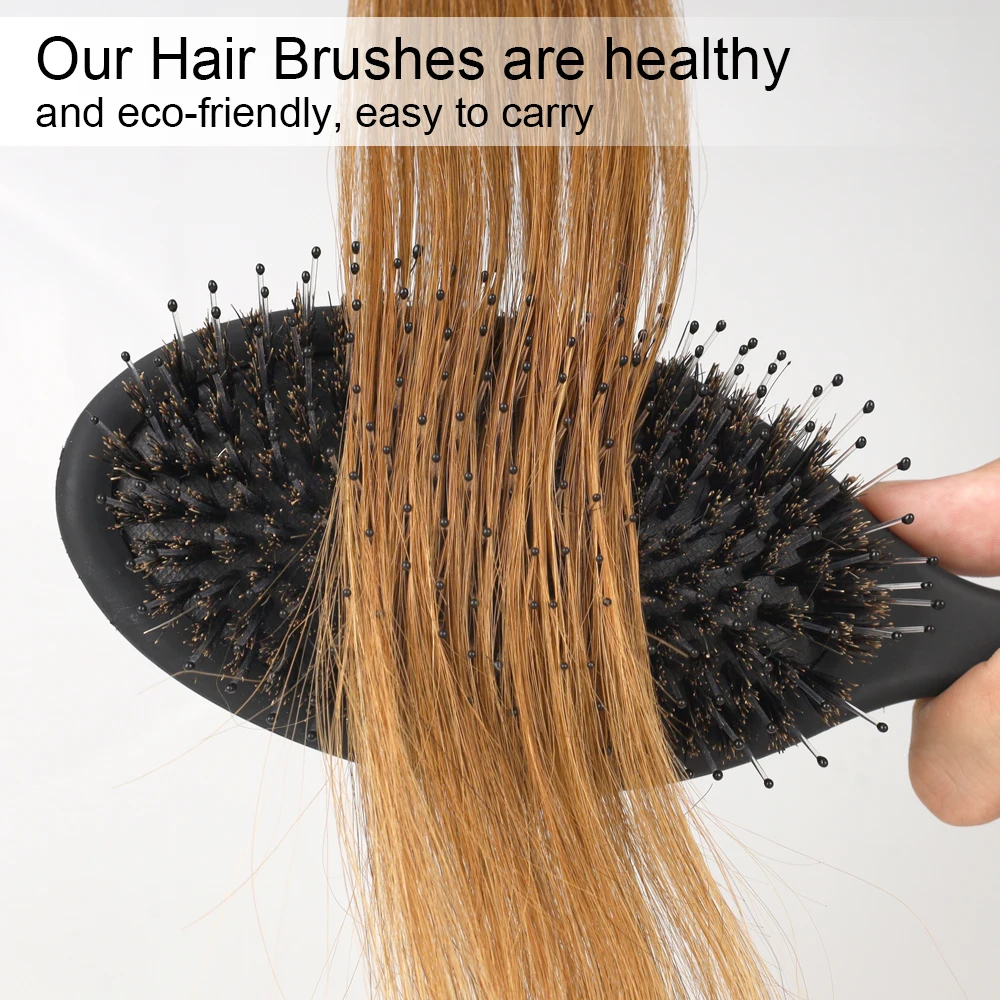 ARLANY Air Cushion Comb Hair Brush with Nylon Boar Bristle Paddle Hair Brush Anti Static Hair Comb Hairdressing Massage Comb