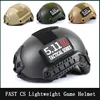 FAST riot helmet quick tactical helmet ABS new sports outdoor PJ air gun hunting shooting CS protective equipment 1
