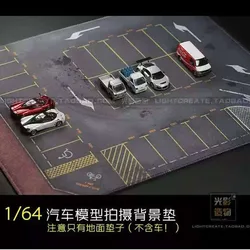 1:64 Scale Scene Mat World City Road Scene Accessory Parking Lot Mat For Diecast Car Model Toy Display Mouse Pad Show Fans  Mini