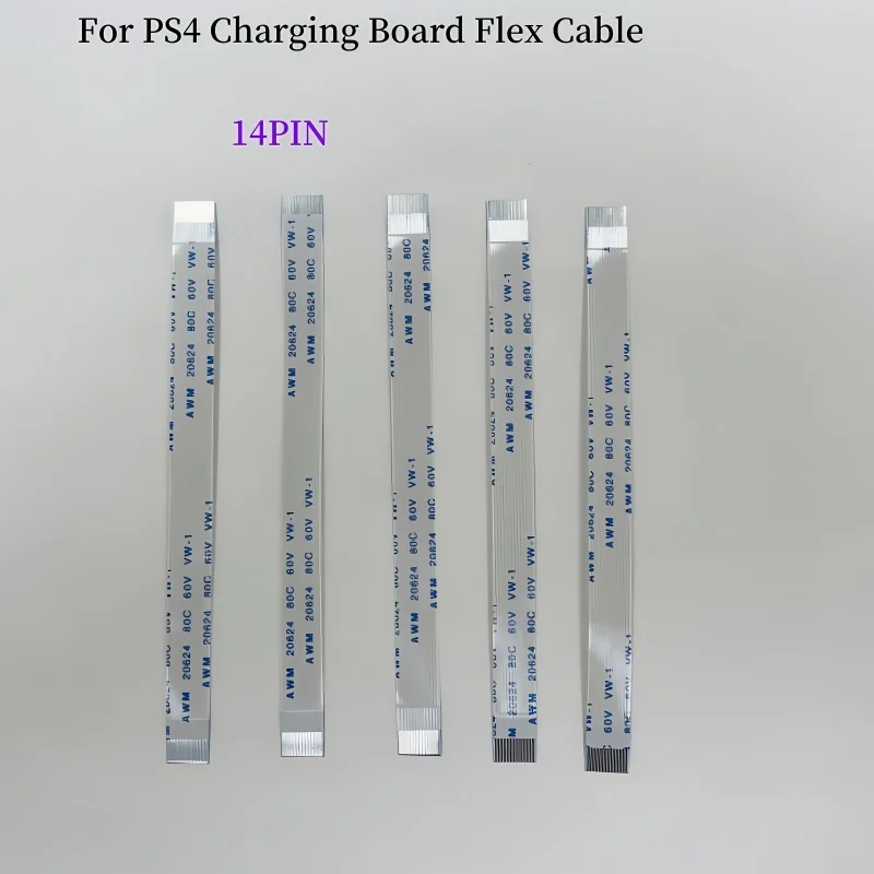 300pcs for PS4 Charging Board Power Switch Cable for Sony Dualshock 4 PS4 Controller 12Pin 14 Pin Touch Pad Flex Ribbon Cable