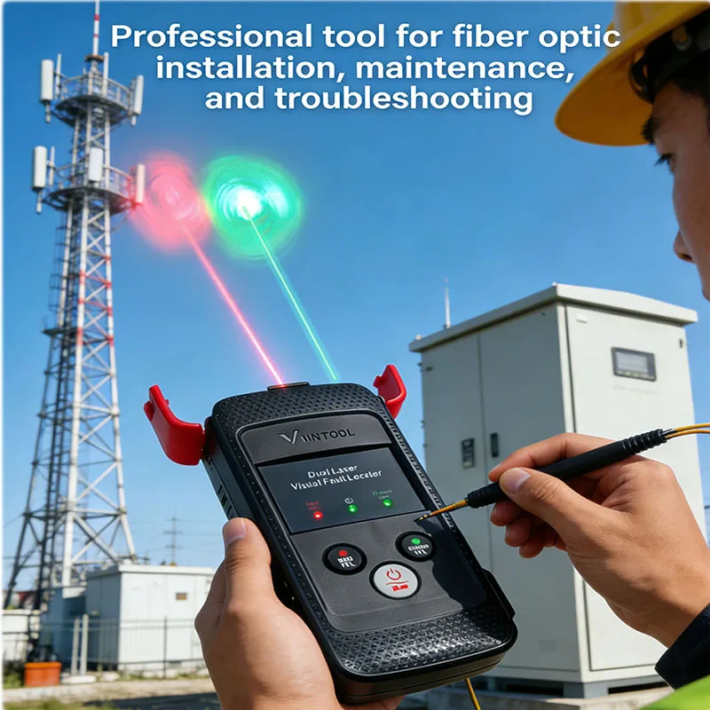 

Оптический лазерный тестер VFL (визуальный локатор неисправностей) с зеленым и красным лазером, 30 м, 20 мВт, 10 мВт, перезаряжаемый, для оптоволоконных кабелей