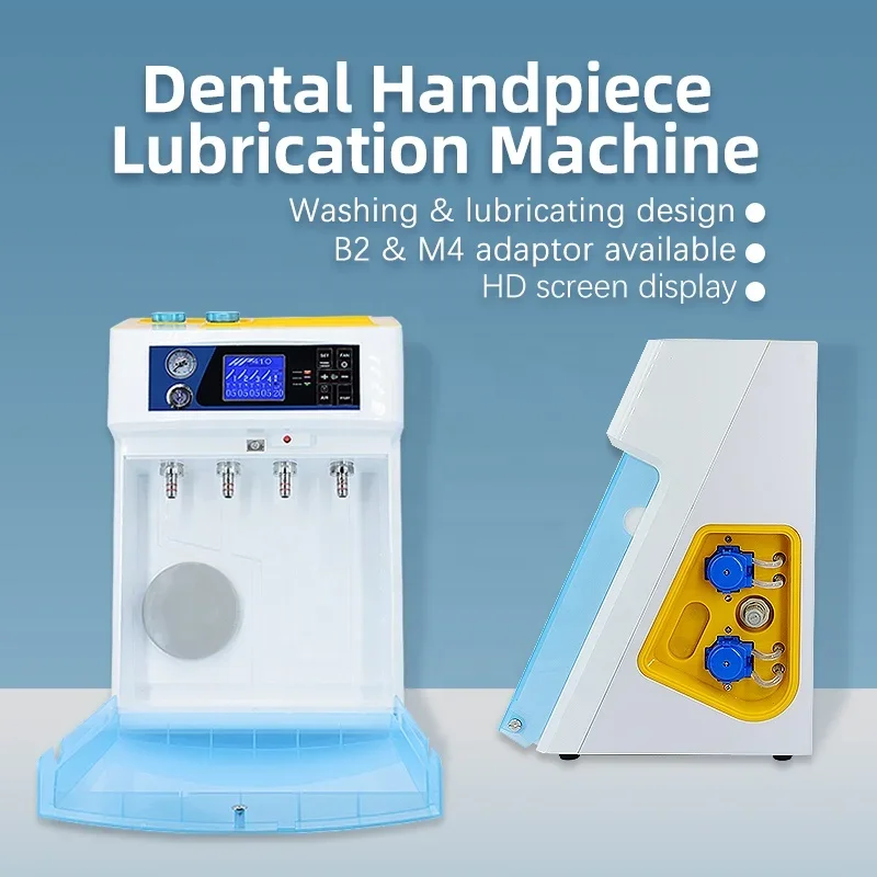 Handpiece Cleaning Maintenance Lubricate Handpiece Lubrication Machine 2-in-1 Cleaning Oiling Machine fast shipping