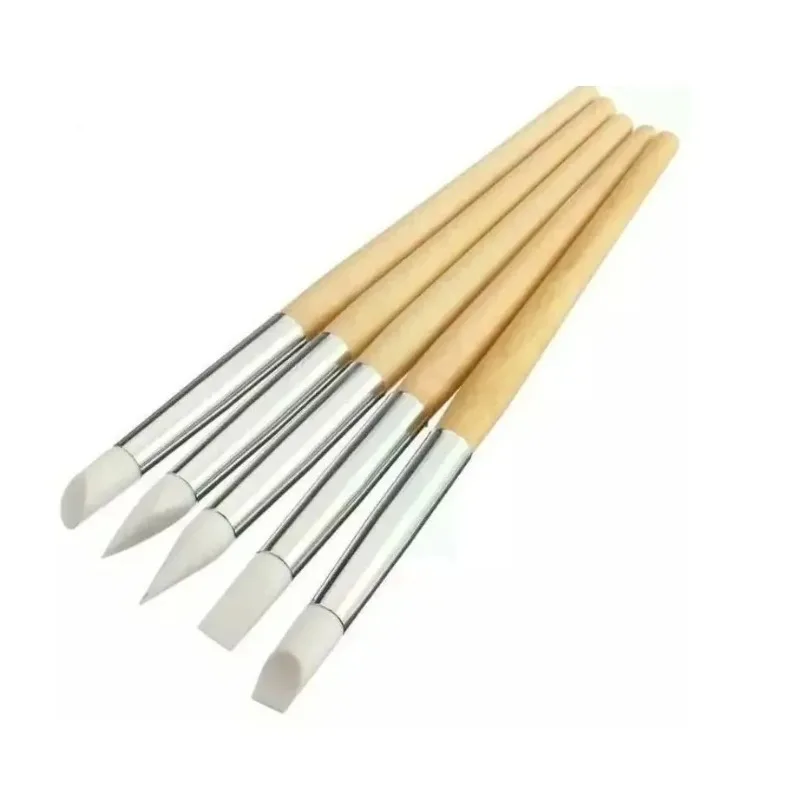 Watch Dial Cleaner Set of 5PCS Dirt Remover Tool Kit Rubber Tips for Cleaning Watch Hands Movement