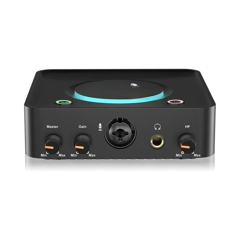 External sound card singing live k song recording mobile phone computer equipment